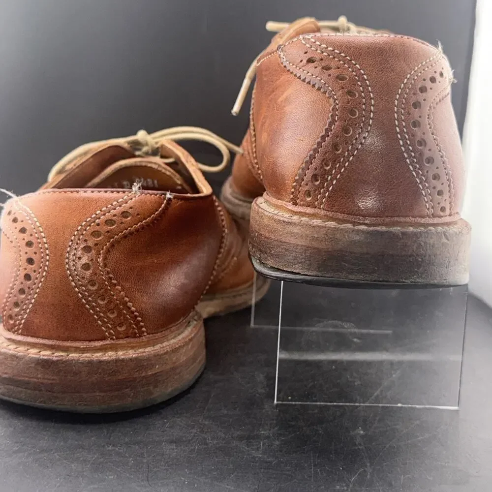 Allen Edmonds Honors Collection Cap Toe Oxford Brown Leather Shoes Men’s 8D USA